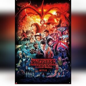 Netflix Stranger Things - Three Seasons One Sheet Wall Poster 22"x34" Last One